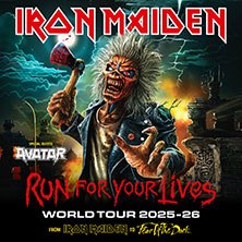 Iron Maiden - Run For Your Lives World Tour 2025/26, © links im Bild