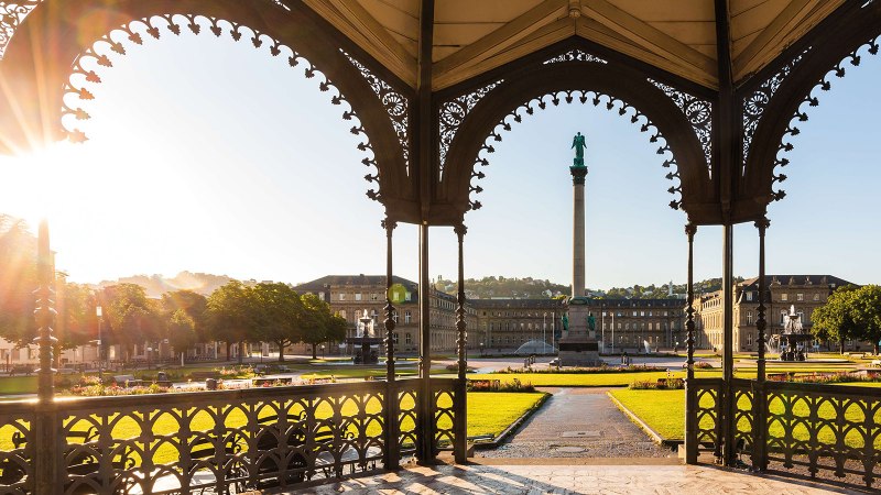 Schlossplatz Pavillon, © SMG, Werner Dietrich