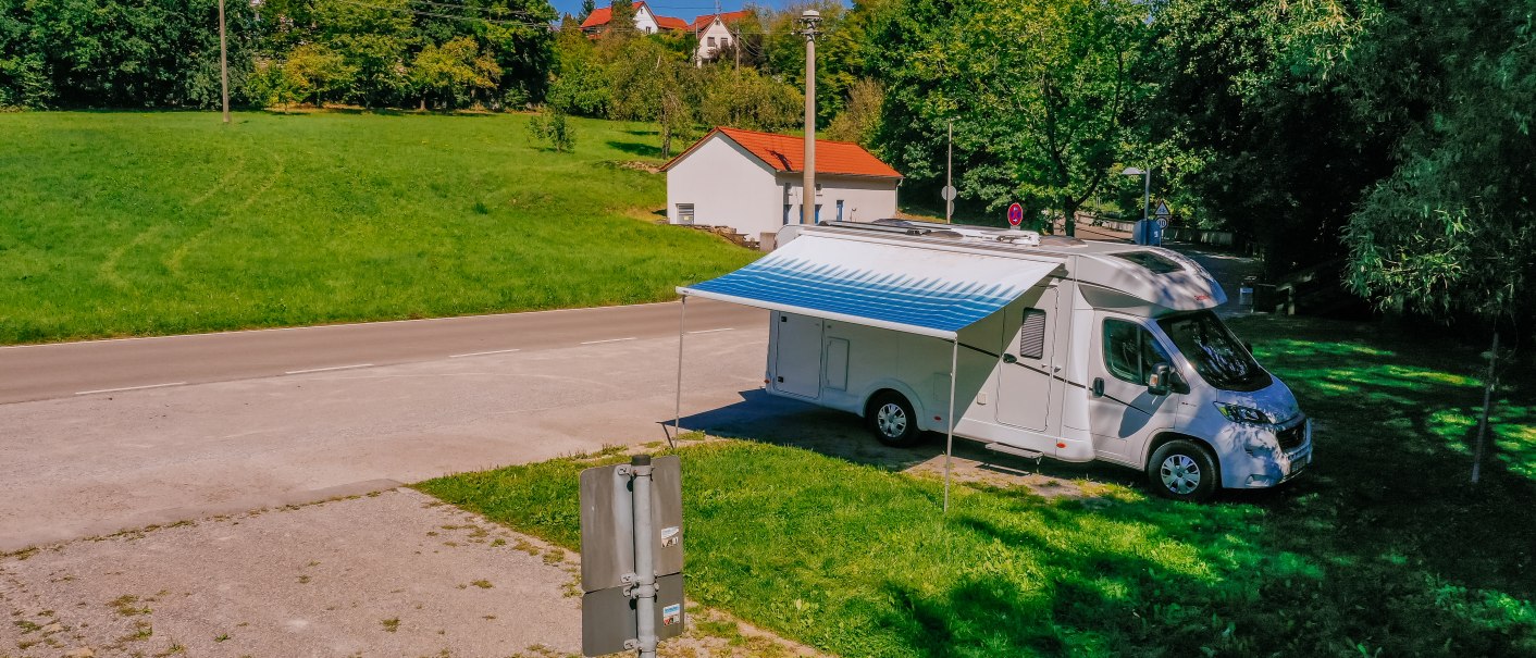 Motorhome parking Backnang, © SMG, Thomas Niedermüller