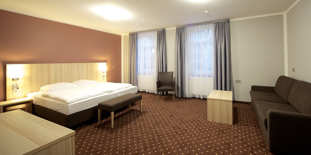 Dependance Doppelzimmer, © attimo Hotel Stuttgart