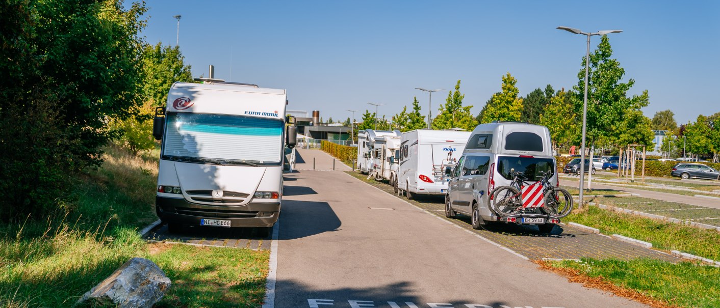 Motorhome site Fellbach, © Stuttgart-Marketing GmbH, Thomas Niedermüller