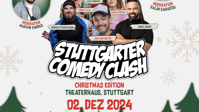 Best of Comedy Clash Christmas Edition, © Theaterhaus Stuttgart e.V.