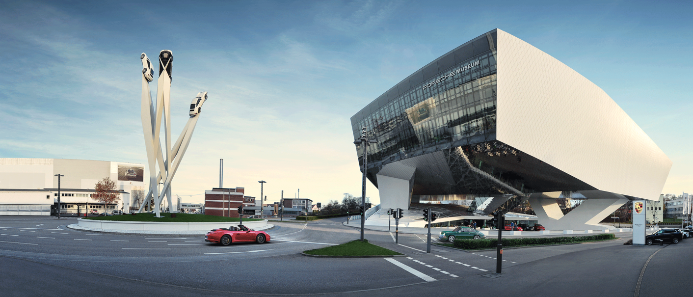 Außenaufnahme Porsche Museum, © Porsche AG