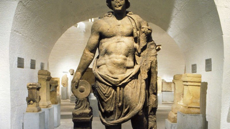 In the Roman Lapidarium Stuttgart: Genius, Bad Wimpfen, 2nd/3rd century AD., © Landesmuseum Württemberg, Frankenstein/Zwietasch