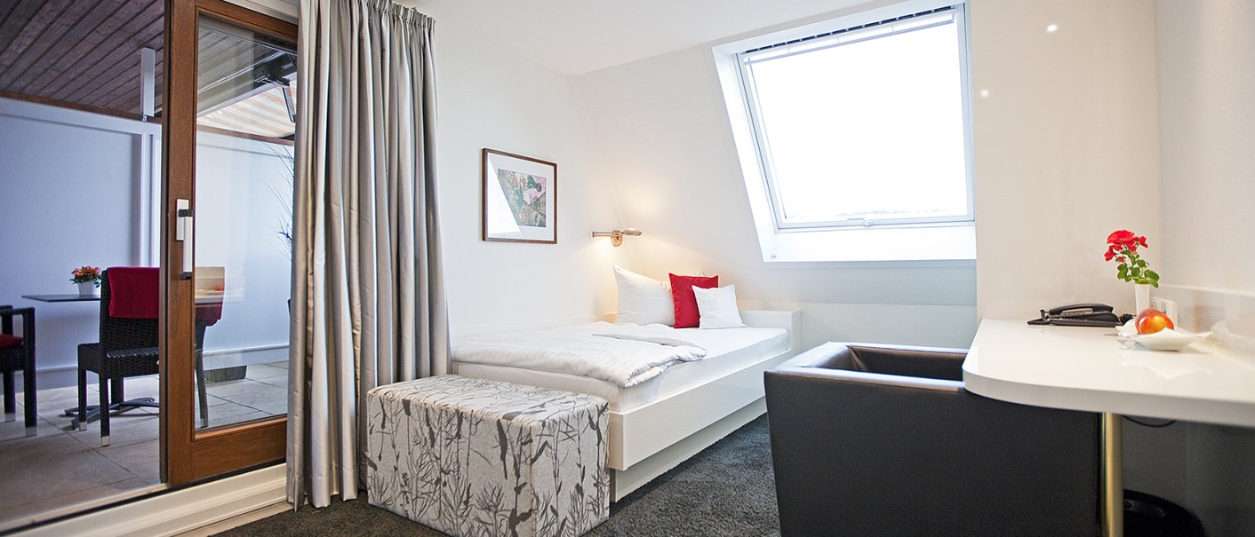 Single room comfort with balcony, © Hotel Krone