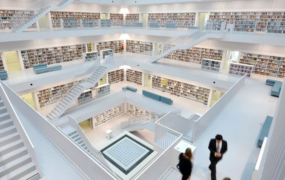 Stadtbibliothek Stuttgart, © Stadtbibliothek Stuttgart / yi architects / Foto: martinlorenz.net