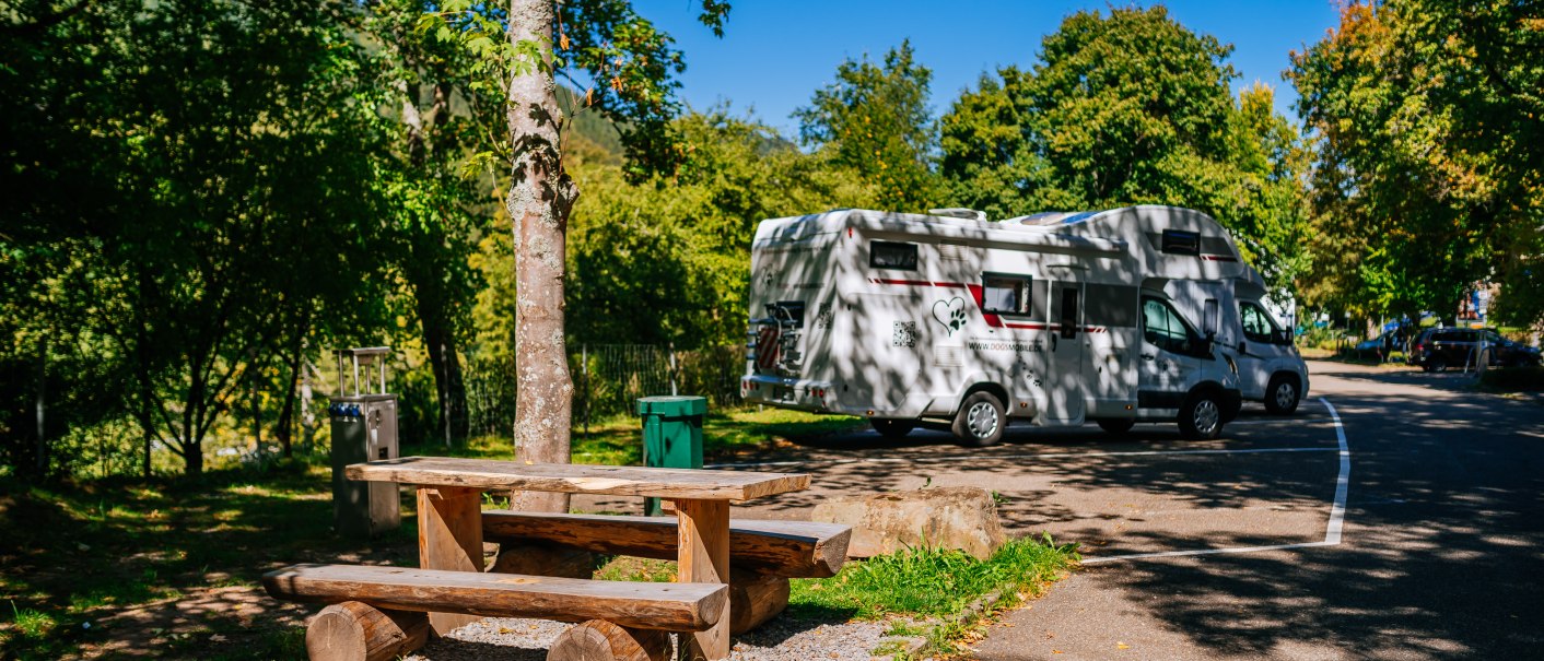 Motorhome parking space Bad Wildbad, © Stuttgart-Marketing GmbH, Thomas Niedermüller