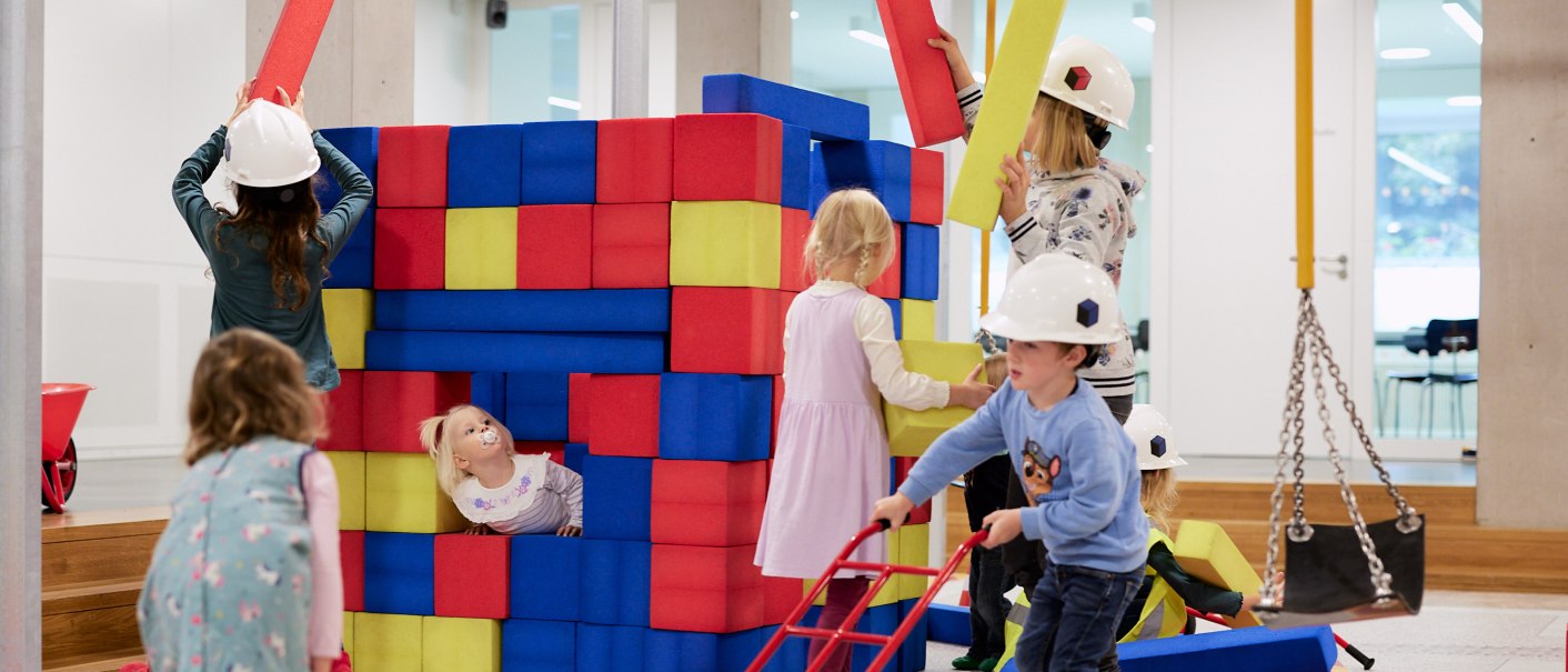 Children's construction site in the StadtPalais, © Julia Ochs