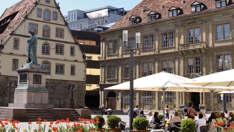 Schillerplatz Stuttgart, © Stuttgart-Marketing GmbH