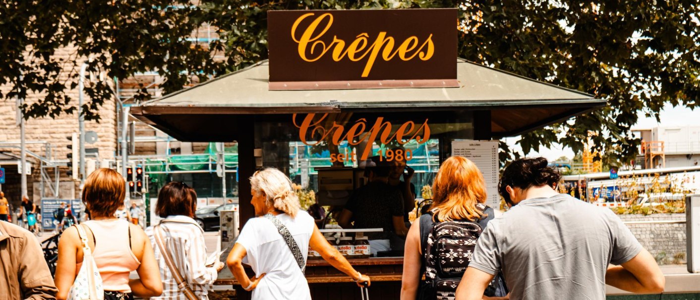 Crêpes am Stuttgarter Haupbahnhof, © SMG, Sarah Schmid