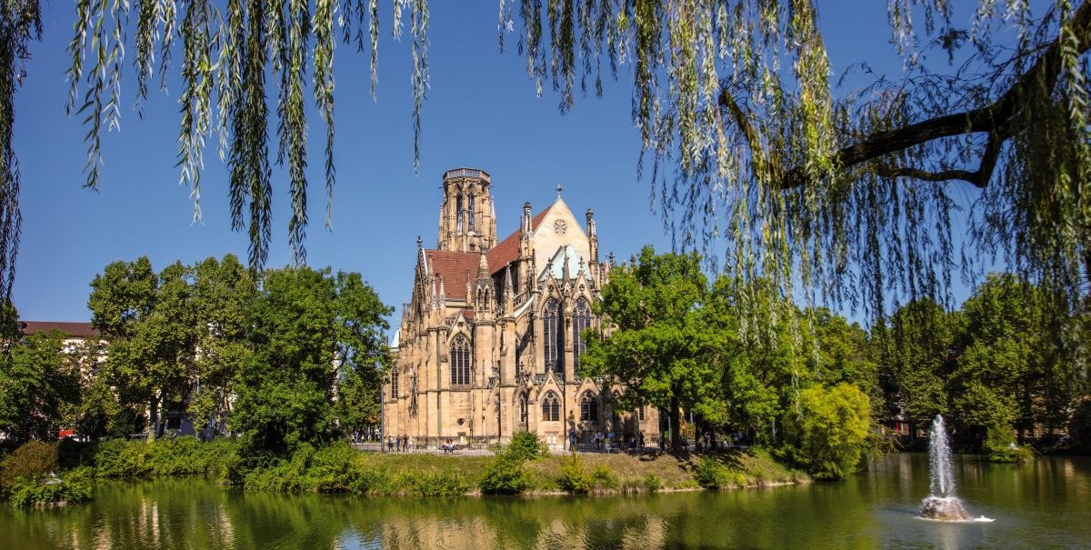 Stuttgarter Westen Feuerseekirche, © Stuttgart-Marketing GmbH, Achim Mende