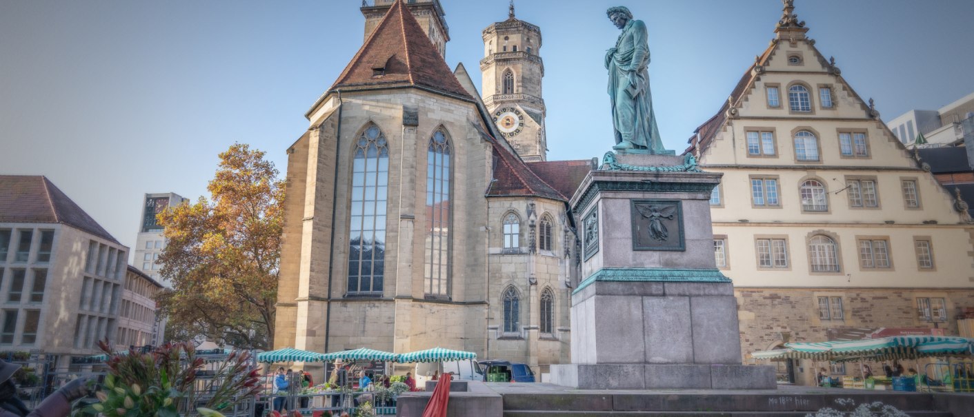 Schillerplatz Stuttgart, © SMG Martina Denker