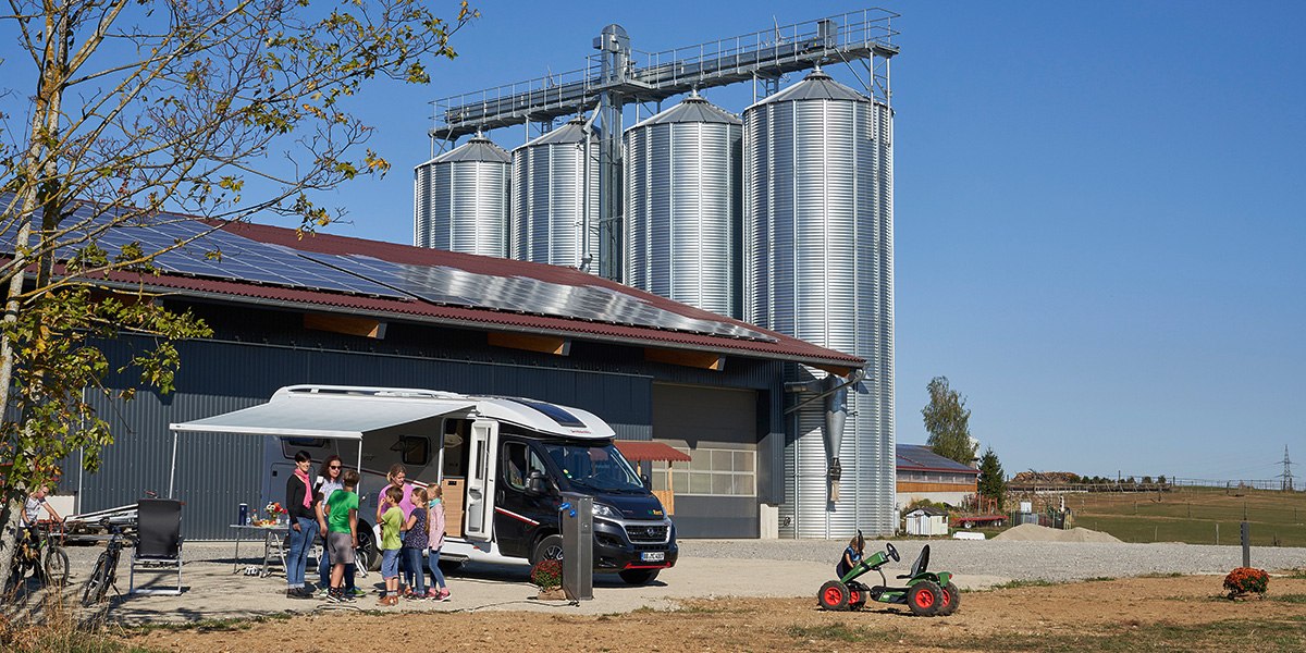 Wohnmobilstellplatz auf dem Bauernhof Jettingen, © Andreas Becker Ludwigsburg