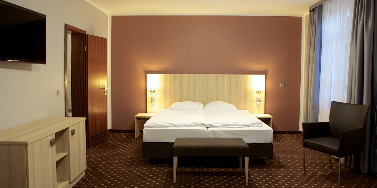 Dependance Doppelzimmer, © attimo Hotel Stuttgart