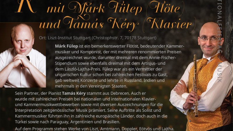 Fülep Mark, Tamás Kéry, © Liszt Institut