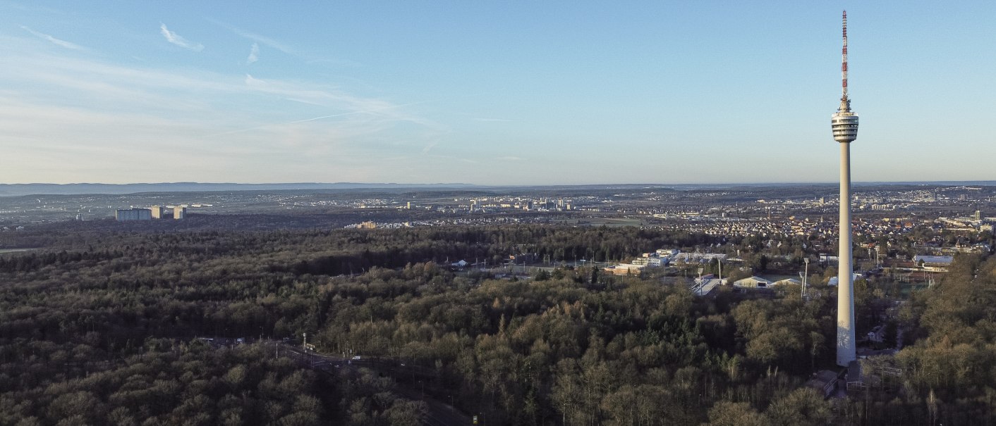 Fernsehturm auf dem Hohen Bopser., © Stuttgart-Marketing GmbH, Sarah Schmid