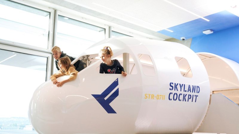 Cockpit SkyLand, © Flughafen Stuttgart