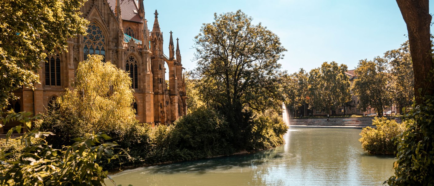 Johanneskirche und Feuersee, © SMG, Sarah Schmid