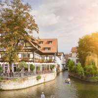 Roßneckarkanal, Esslingen, © Stuttgart-Marketing GmbH