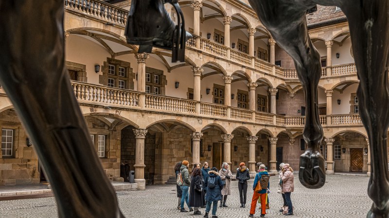 Altes Schloss, Innenhof, © Stuttgart Marketing GmbH - Sarah Schmid