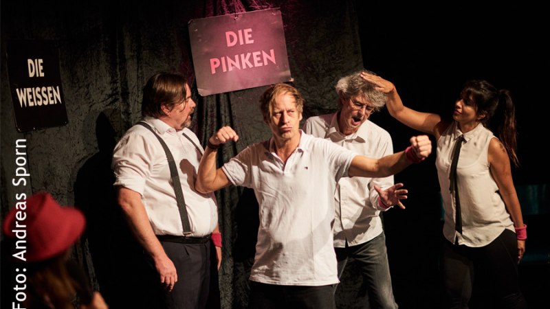 Die Weißen und die Pinken, © Andreas Sporn