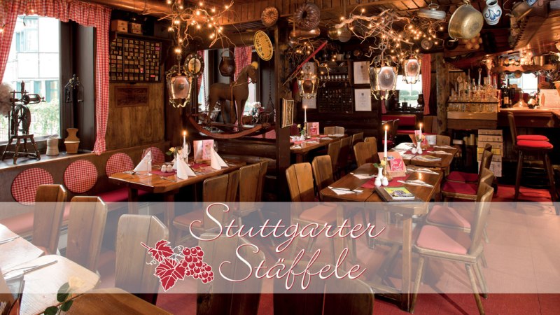 Restaurant Stuttgarter Stäffele, © Buschwerk Mediendesign / Wilhelmer Gastronomie