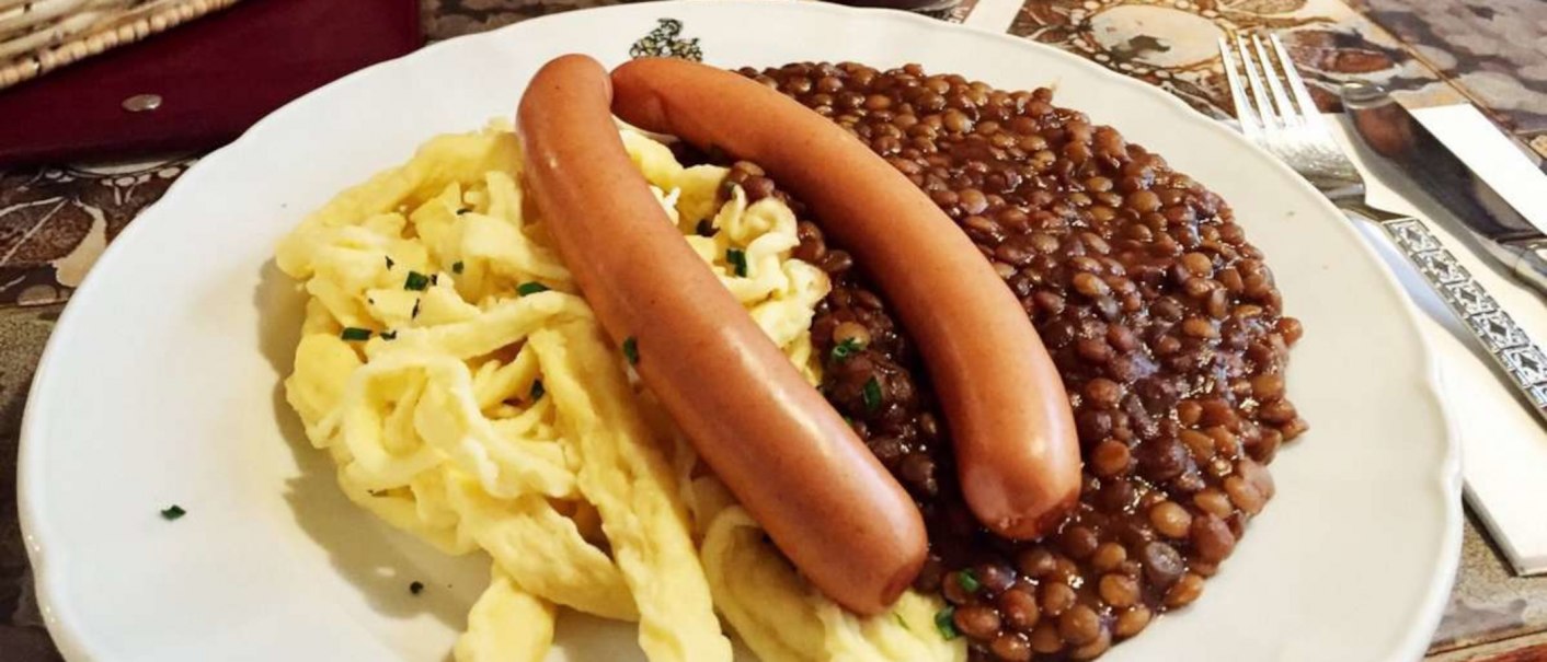 Lentils with spaetzle, © TMBW, Susi Maier