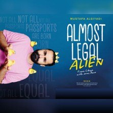 Standup Comedy - Almost Legal Alien, © links im Bild