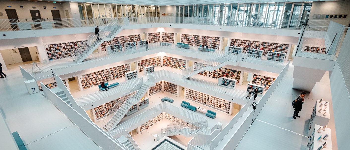 Stadtbibliothek, © Stuttgart-Marketing GmbH, Sarah Schmid