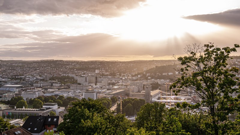 Uhlandshöhe viewpoint, © Christine Garcia, Urban Trickytine