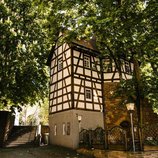 Bohnenviertel: Schellenturm, © Stuttgart-Marketing GmbH, Sarah Schmid