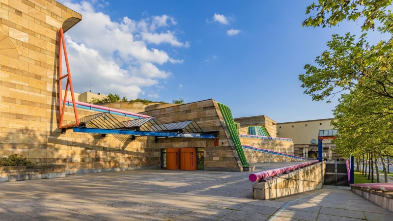 Staatsgalerie Stuttgart, Eingang, © Stuttgart-Marketing GmbH, Werner Dieterich