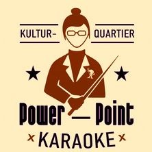 Powerpoint Karaoke im Kulturquartier, © links im Bild