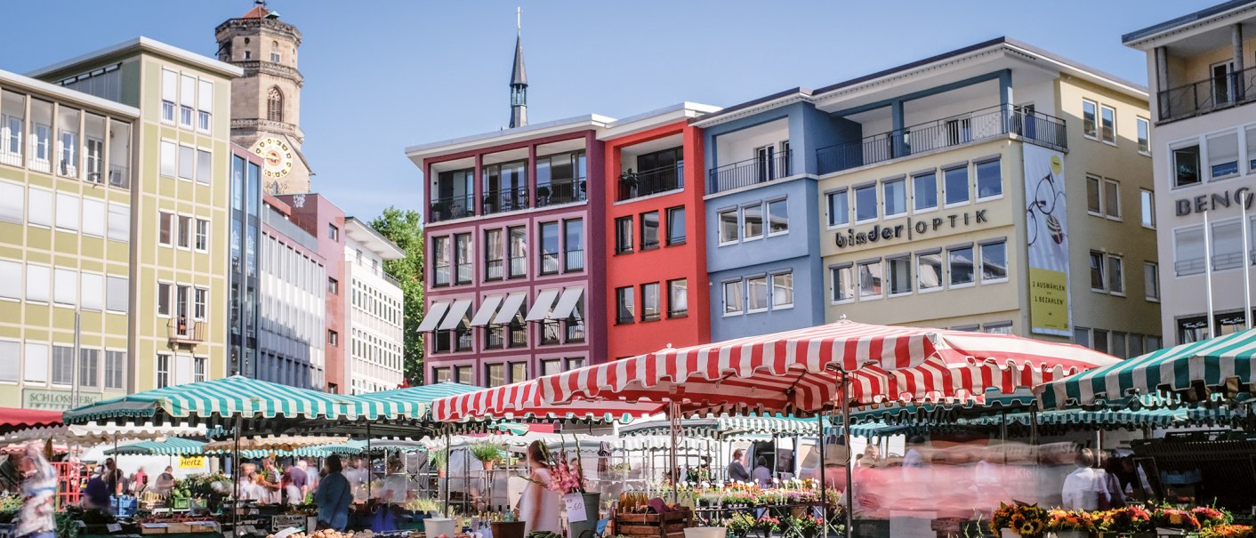 Stuttgart weekly market, © SMG, trickytine