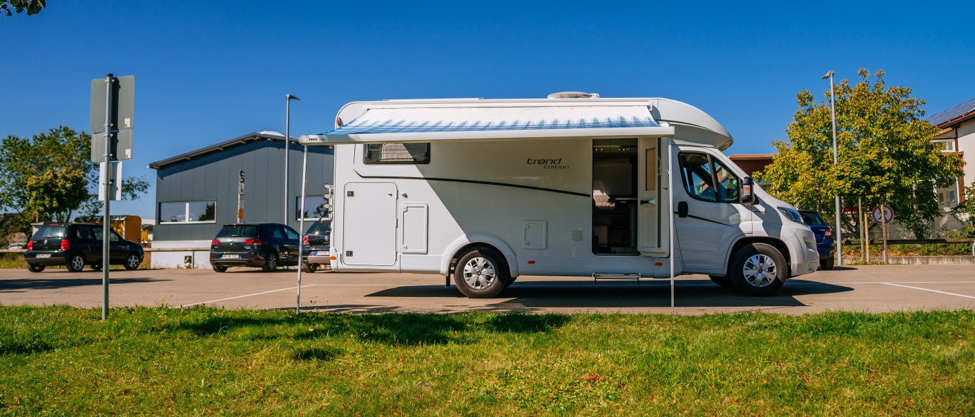 Motorhome parking space Welzheim at the train station, © Stuttgart-Marketing GmbH, Thomas Niedermüller