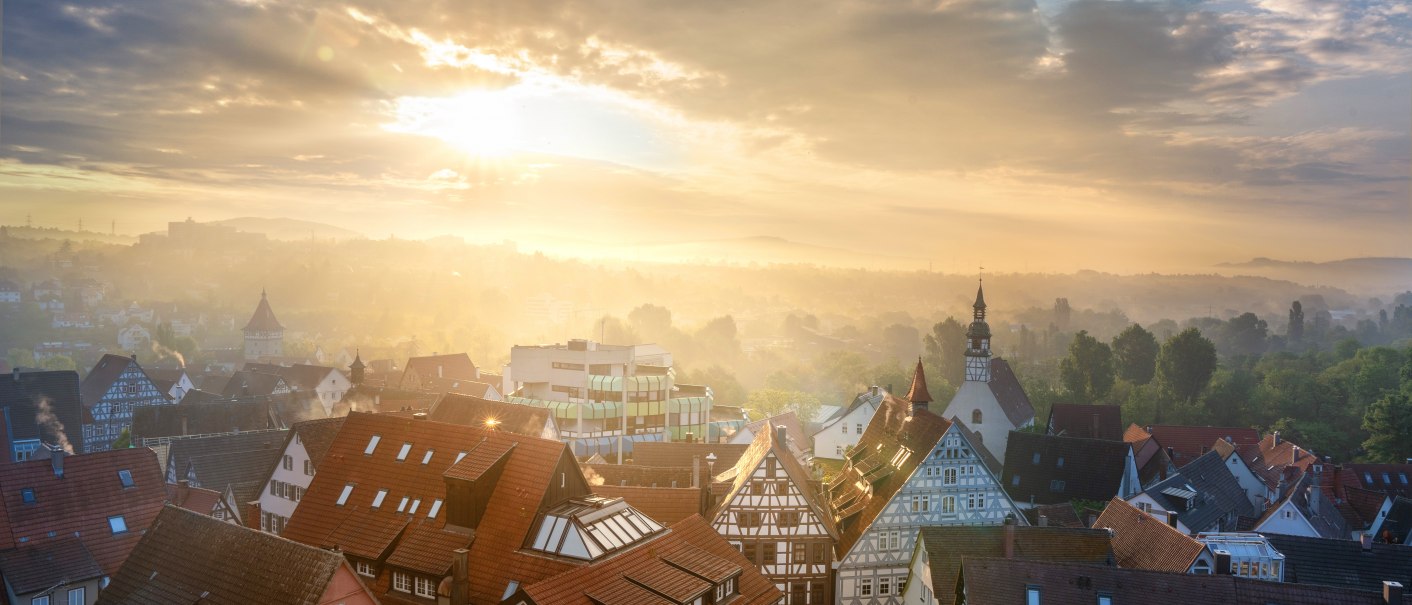 View of Waiblingen from the high watchtower, © Stuttgart-Marketing GmbH, Martina Denker