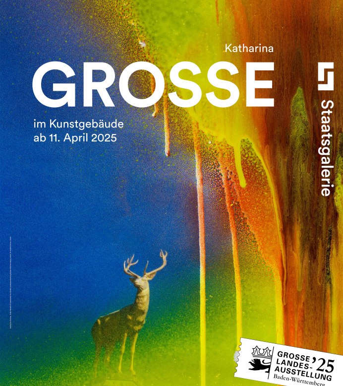 Katharina Grosse, Acrylic on print, 2024, © VG Bild-Kunst, Bonn 2025