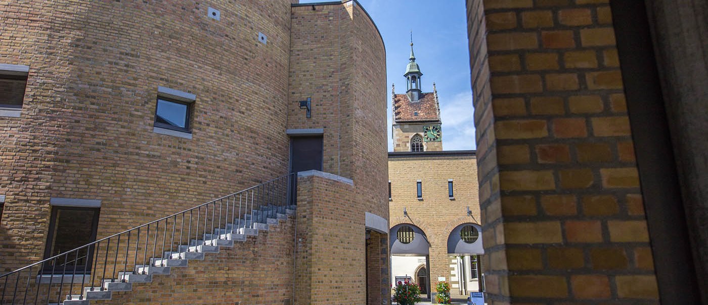 Fellbach Town Hall and Luther Church, © Achim Mende