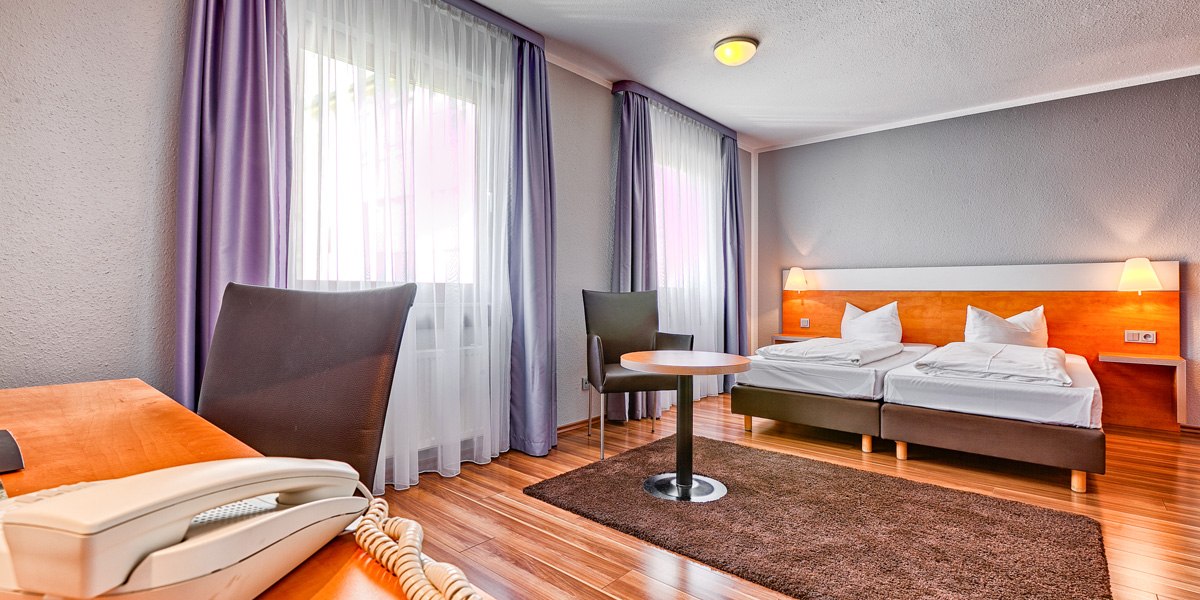 Superior Doppelzimmer, © attimo Hotel Stuttgart