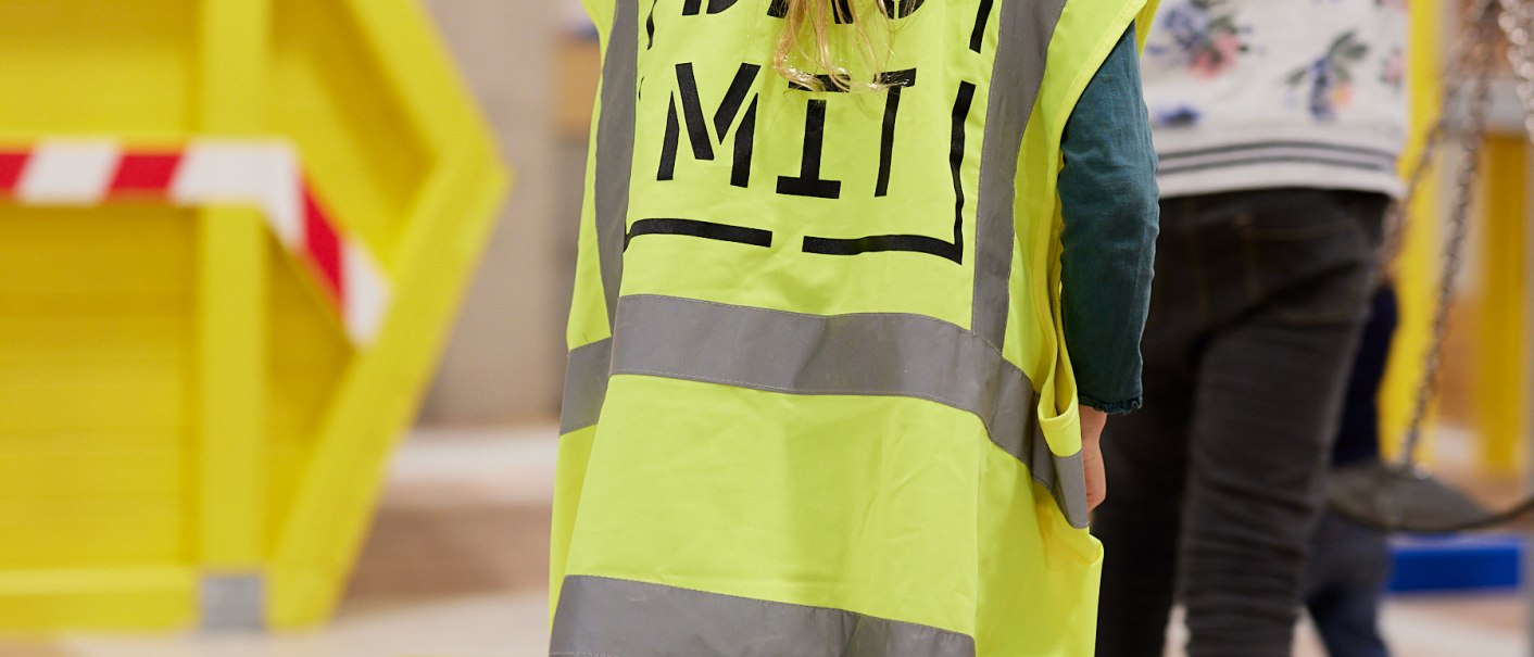 Children's construction site in the StadtPalais, © Julia Ochs