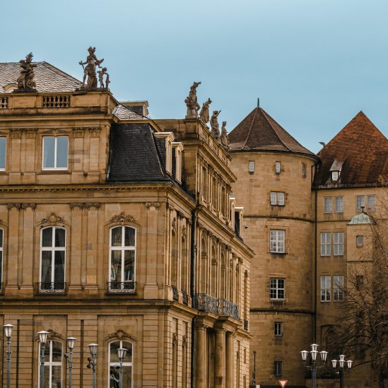 Neues Schloss und Altes Schloss, © Stuttgart-Marketing GmbH, Sarah Schmid