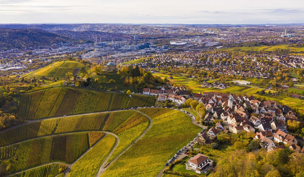 View of the burial chapel and Rotenberg, © Stuttgart-Marketing GmbH, Werner Dieterich