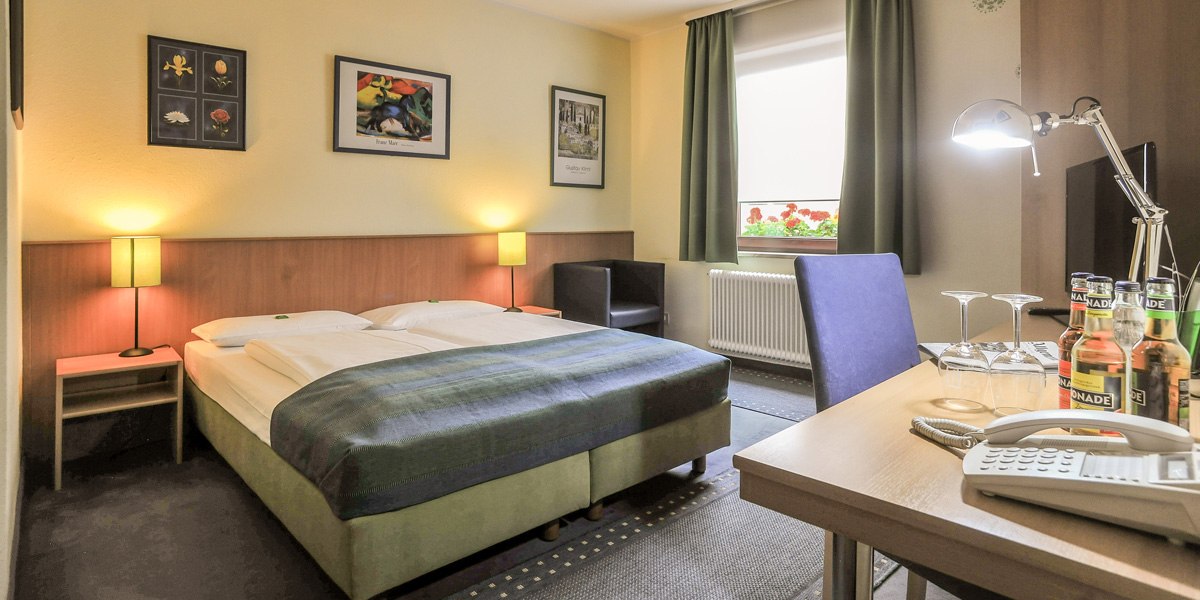 Double room, © City Hotel Fellbach