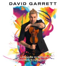 David Garrett - Millenium Symphony World Tour 2025, © links im Bild