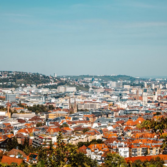 Aussicht vom Blaustrümpflerweg, © Stuttgart-Marketing GmbH, Sarah Schmid