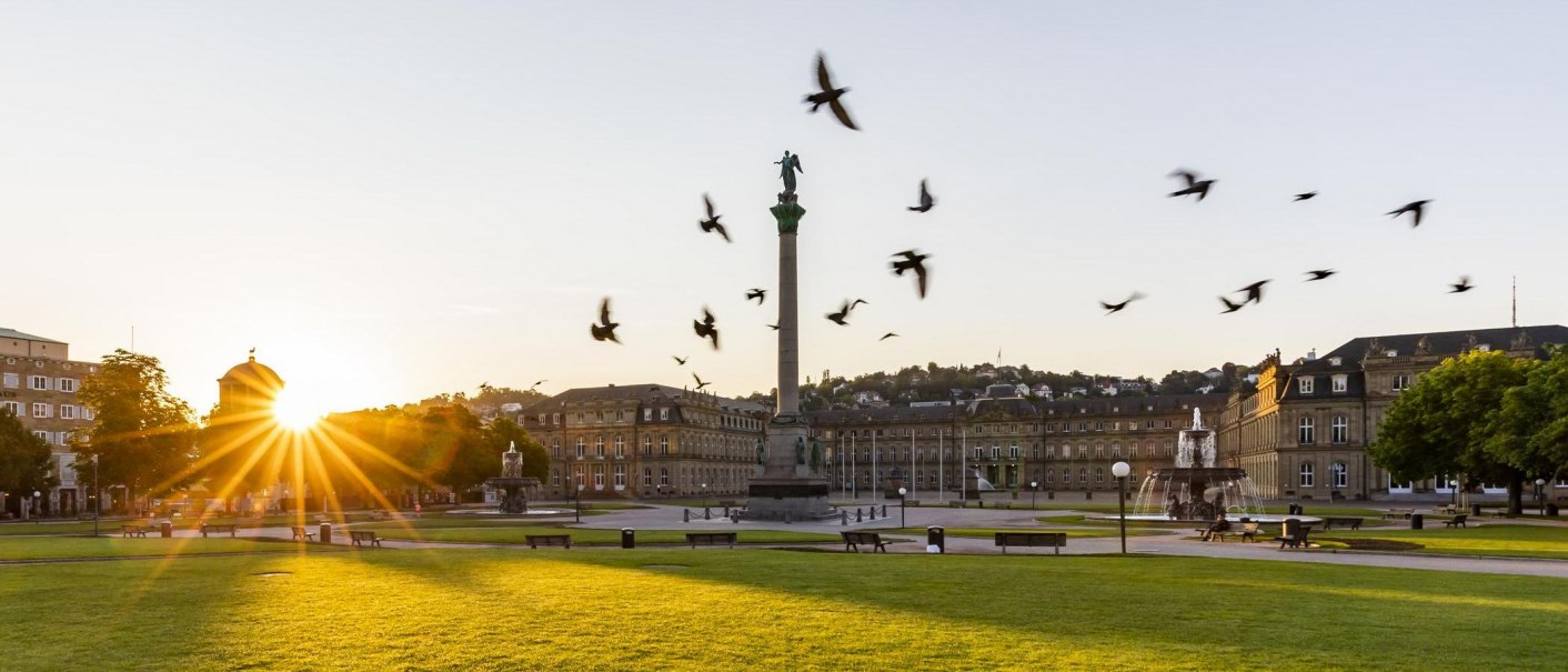 Palace Square facing the New Palace, © Stuttgart-Marketing GmbH, Werner Dieterich