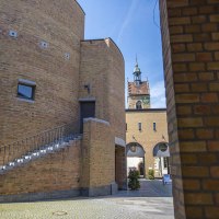 Fellbach Town Hall and Luther Church, © Achim Mende