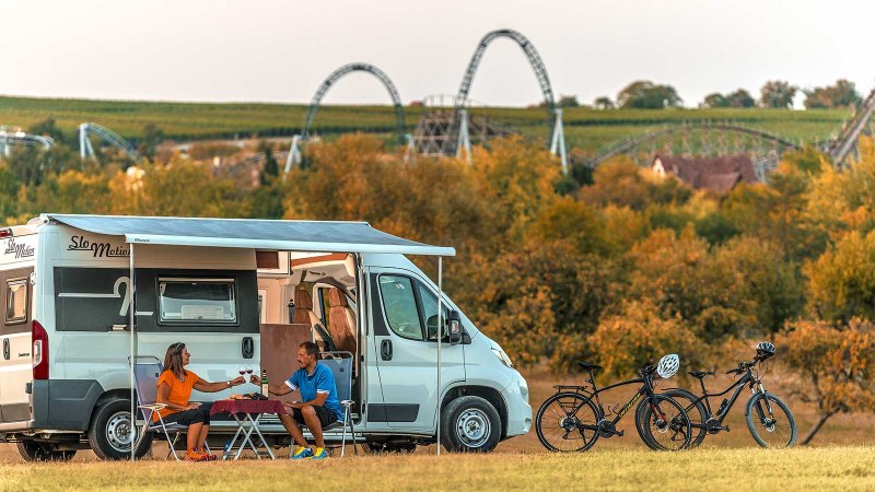 Heilbronner Land Wohnmobil Herbst, © Erlebnispark Tripsdrill GmbH & Co. KG