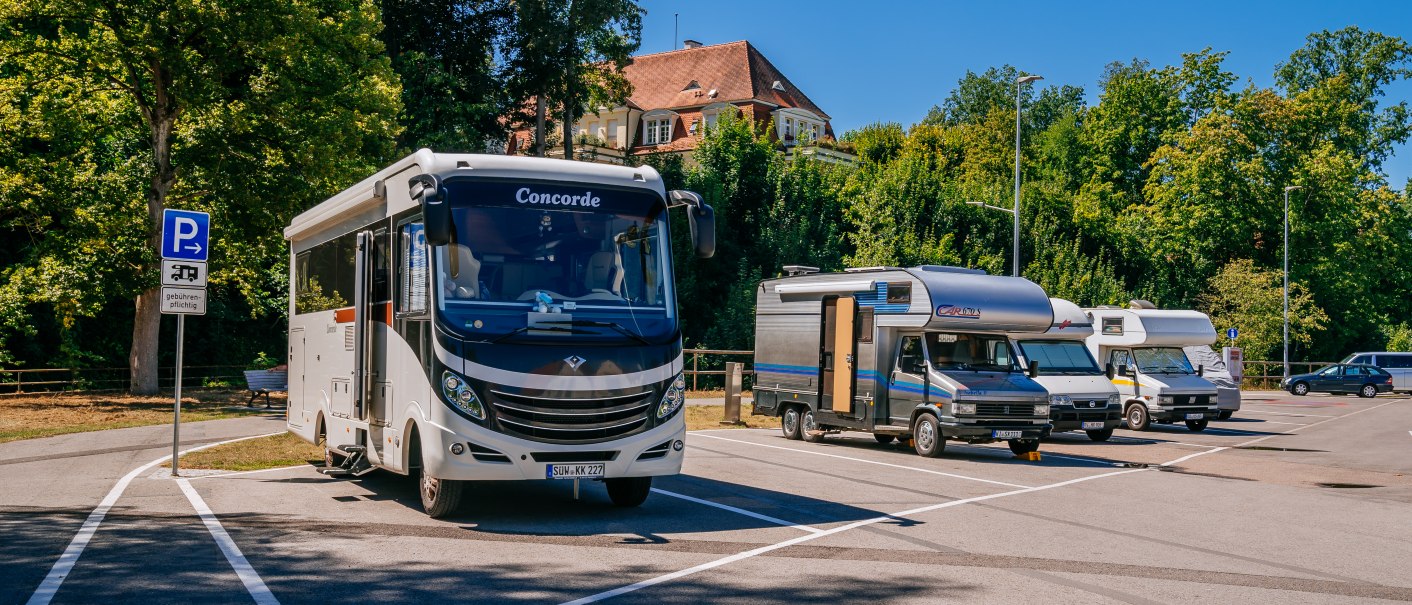 Motorhome parking space Bietigheim-Bissingen, © SMG, Thomas Niedermüller