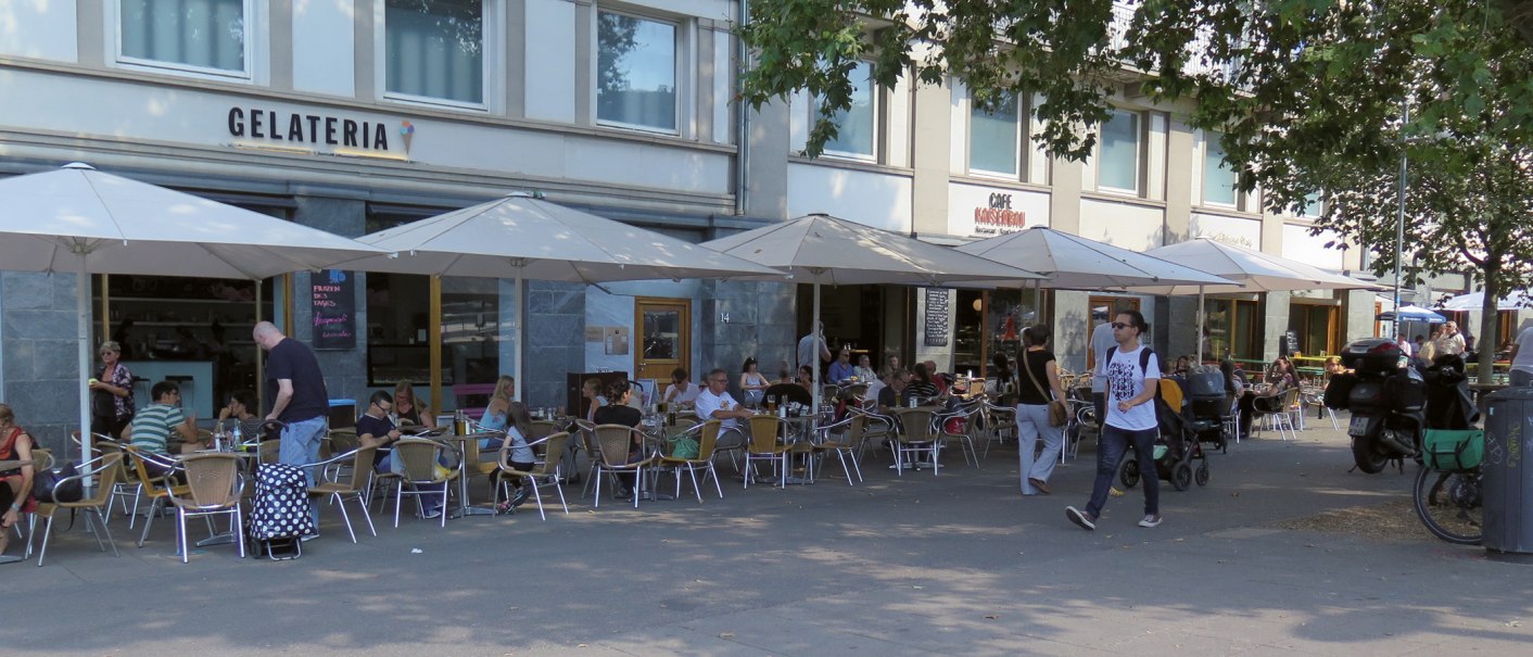 Gelateria Kaiserbau on Marienplatz, © Stuttgart-Marketing GmbH